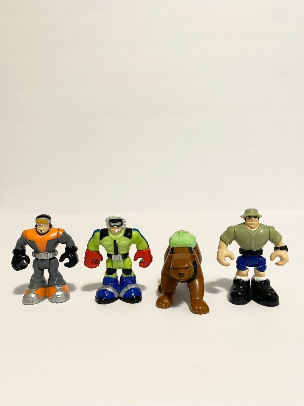 Vintage 2004 Fisher Price Rescue Heroes Micro Adventures Action Figure Y2K Toys